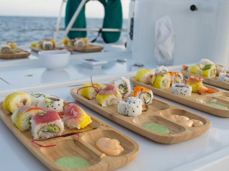Cabo Deluxe Sailing web sushi